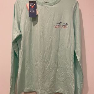 SaltLife MED Uvapor SLX Performance Shirt mint aquamarine